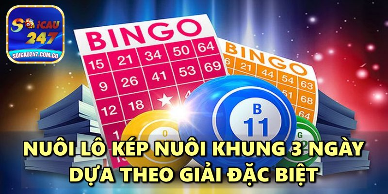 Nuôi Lô Kép Khung 3 Ngày Bất Bại Miễn Phí Chính Xác