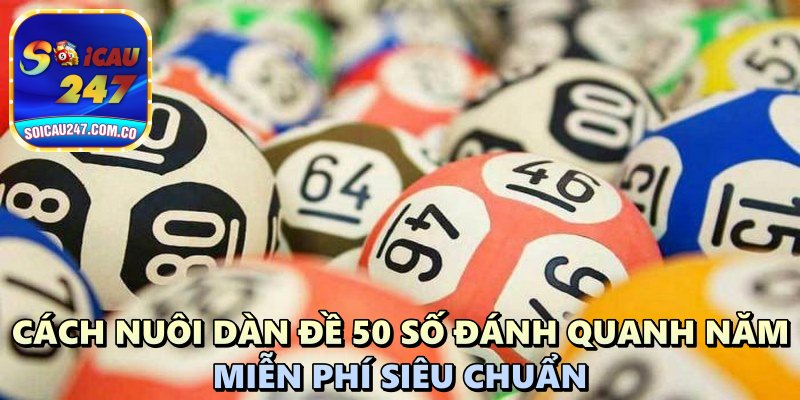 Dàn Đề 50 Số Đánh Quanh Năm Và Chiến Thuật Bất Bại