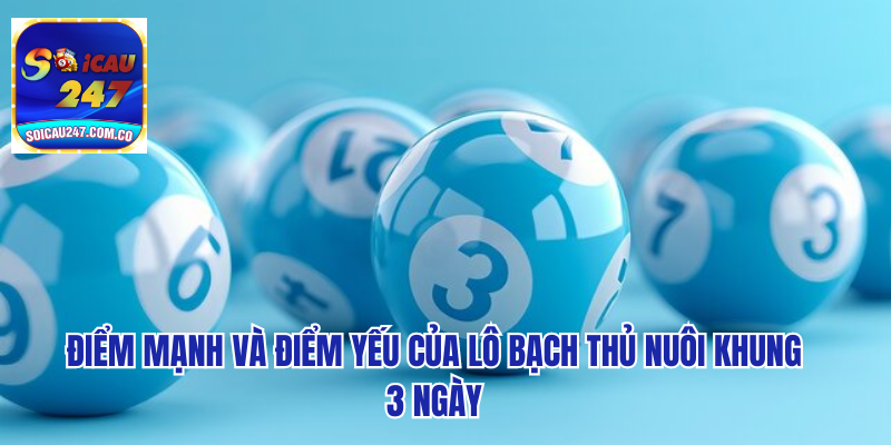 Hướng Dẫn Chơi Lô Bạch Thủ Nuôi Khung 3 Ngày Hiệu Quả