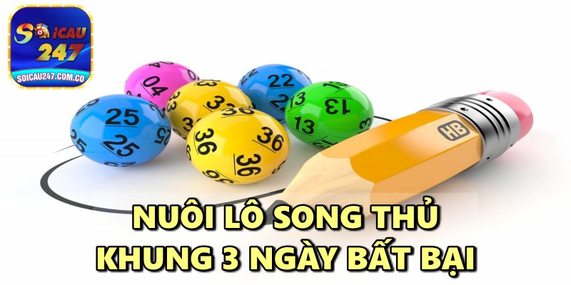 Nuôi Lô Song Thủ Khung 3 Ngày Bất Bại Miễn Phí